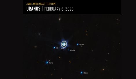 أوّل صورة لكوكب أورانوس